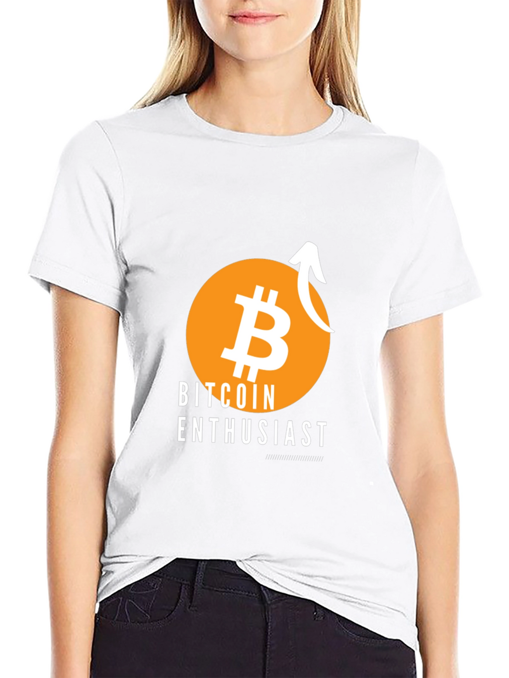 Bitcoin Enthusiast Black T-Shirt