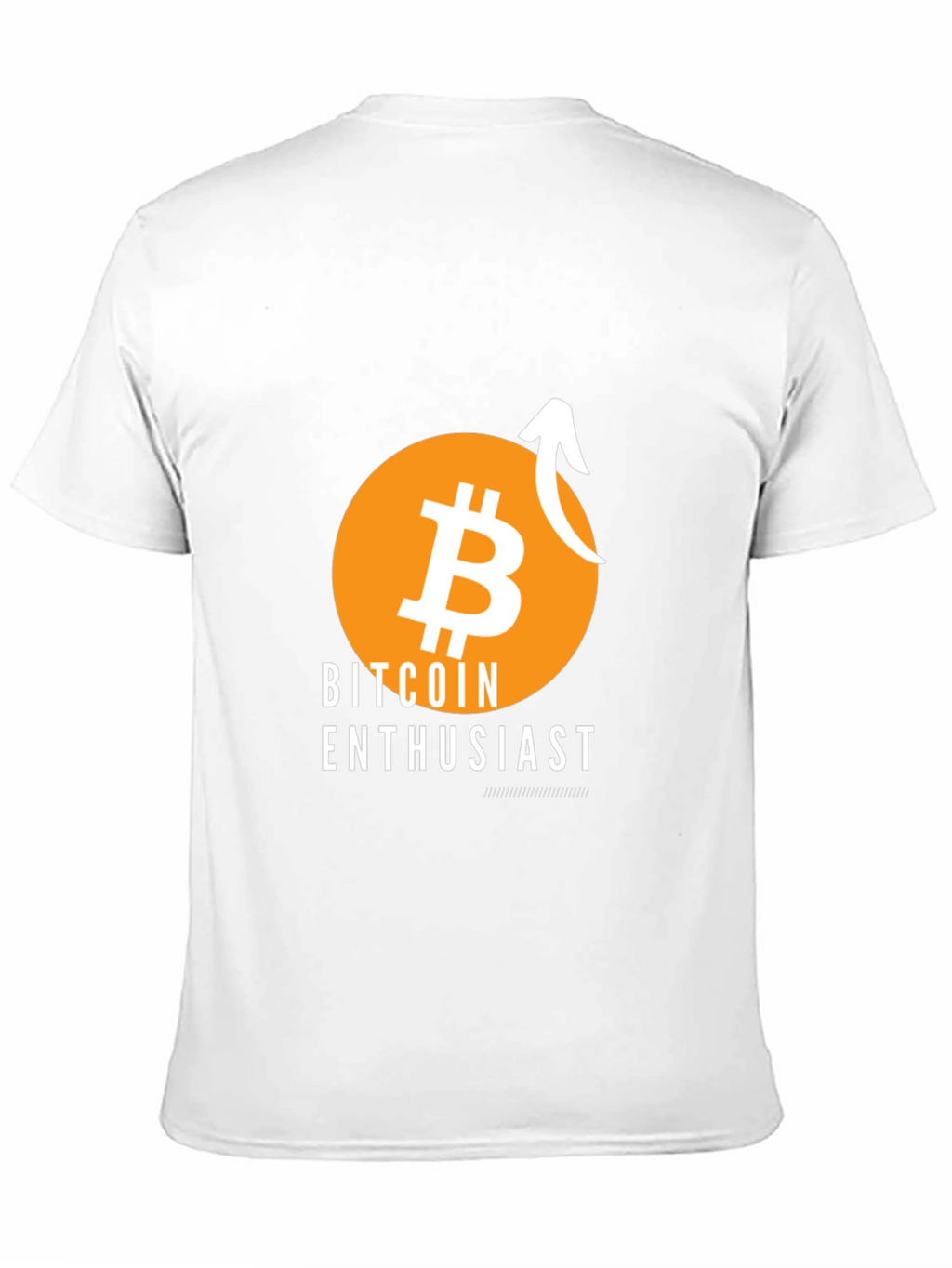 Bitcoin Enthusiast Black T-Shirt
