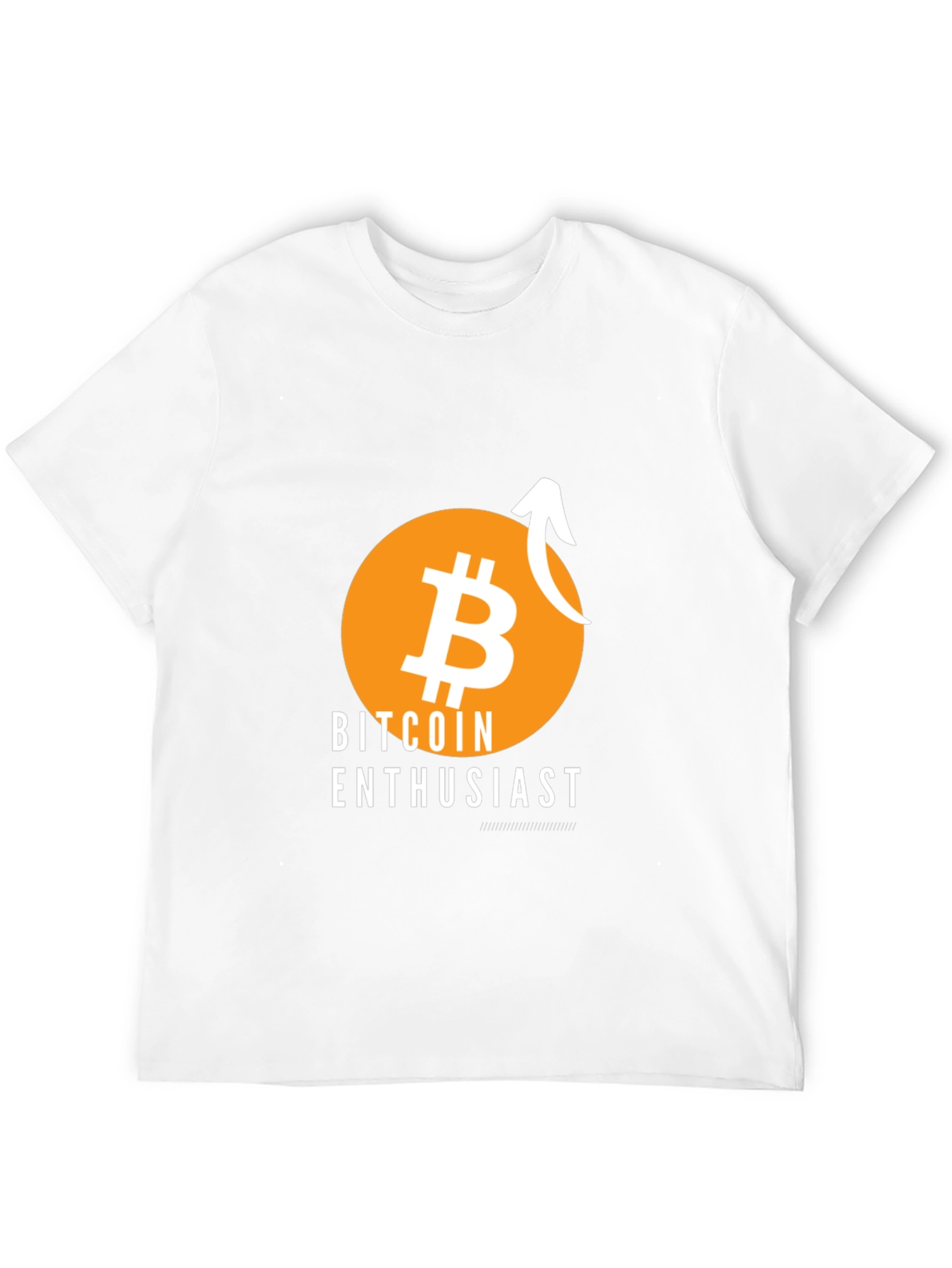 Bitcoin Enthusiast Black T-Shirt