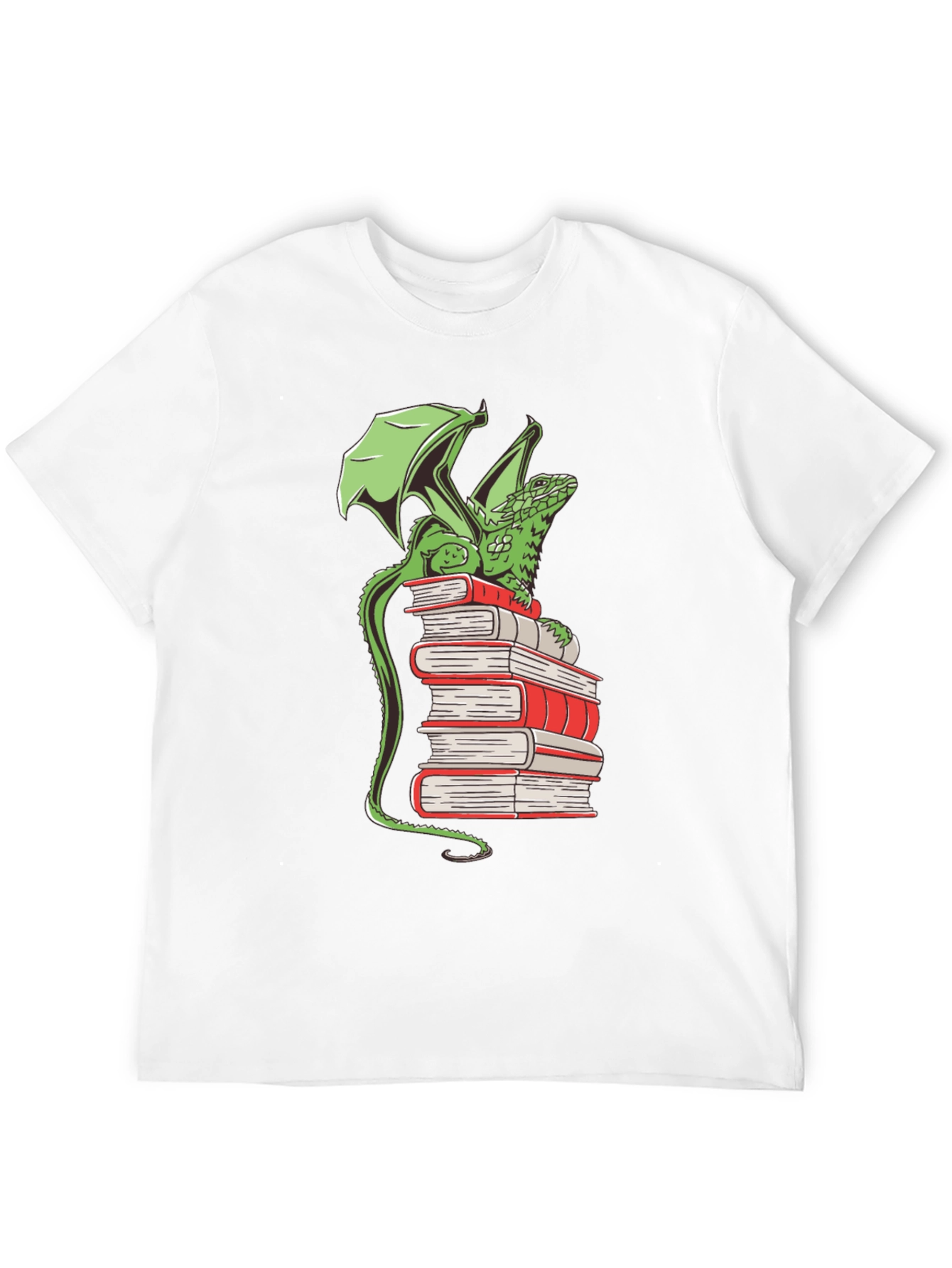 Dragon Reading T-Shirt
