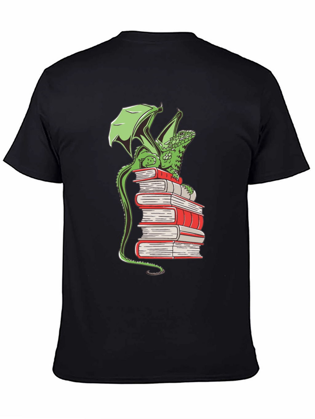 Dragon Reading T-Shirt