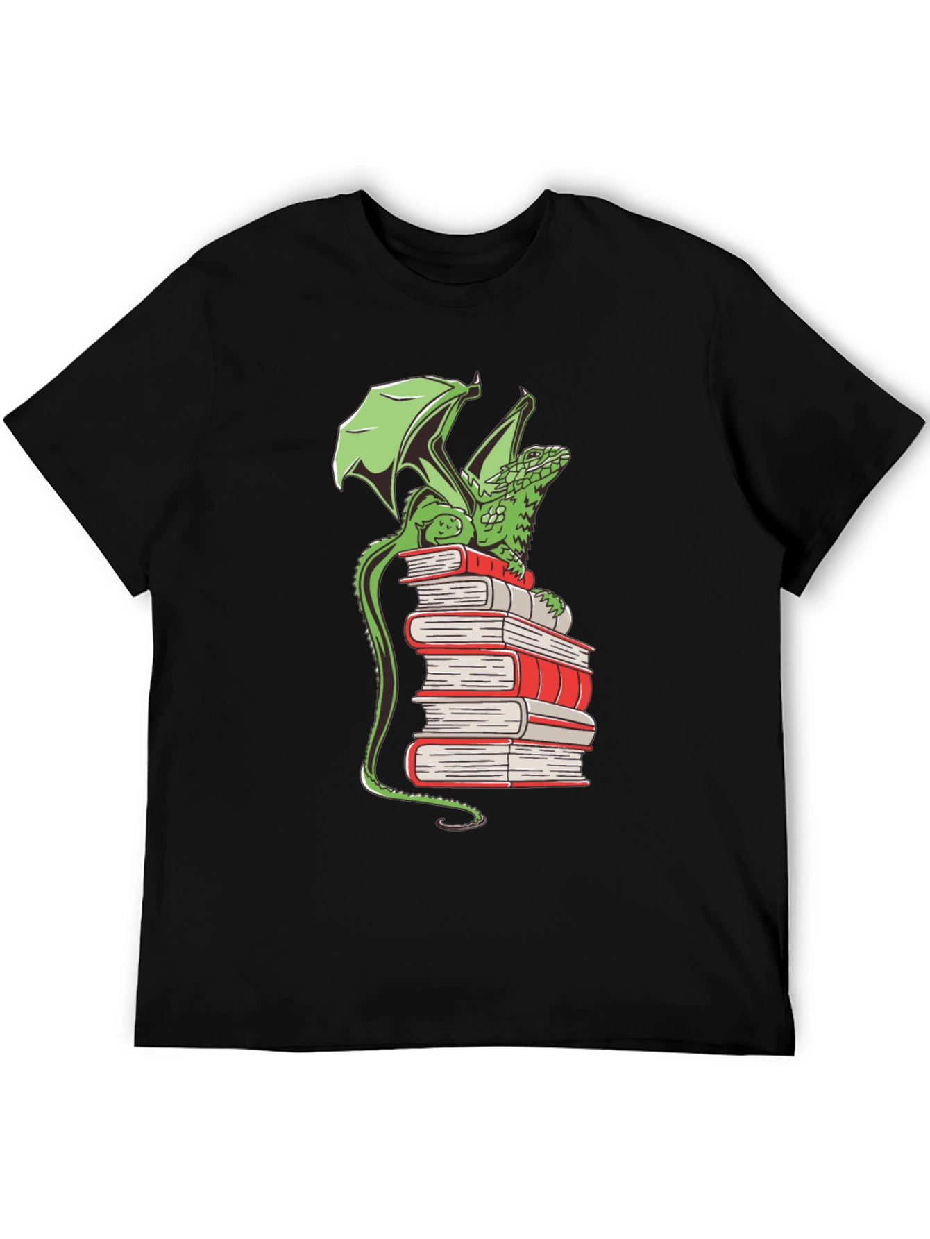 Dragon Reading T-Shirt