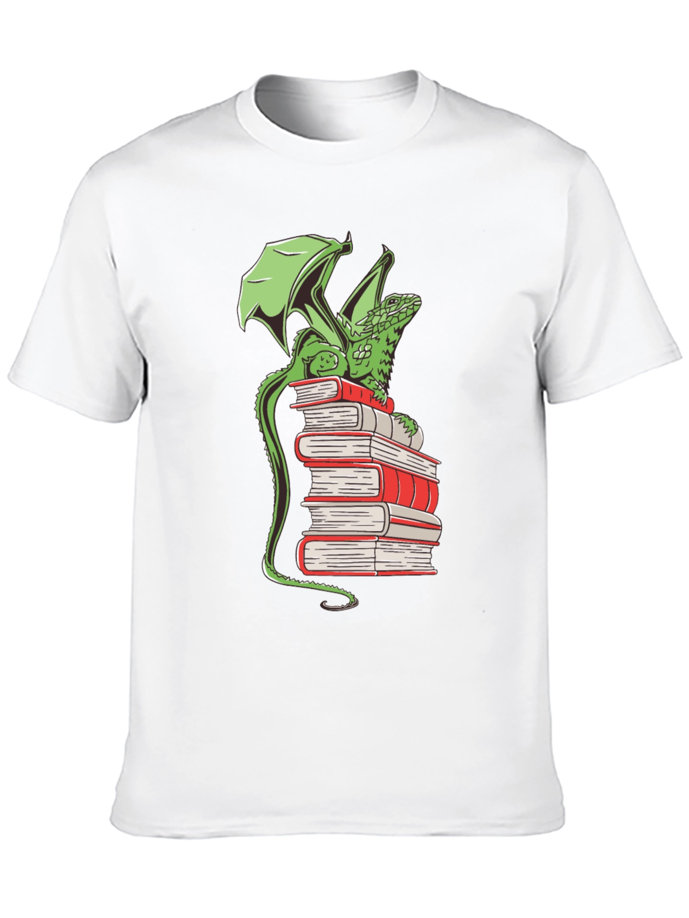 Dragon Reading T-Shirt