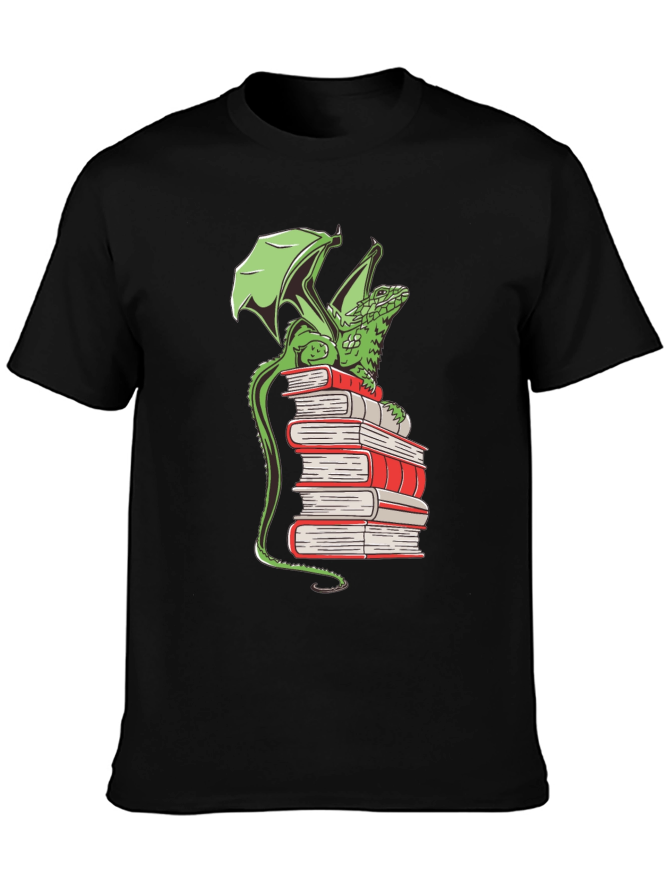 Dragon Reading T-Shirt
