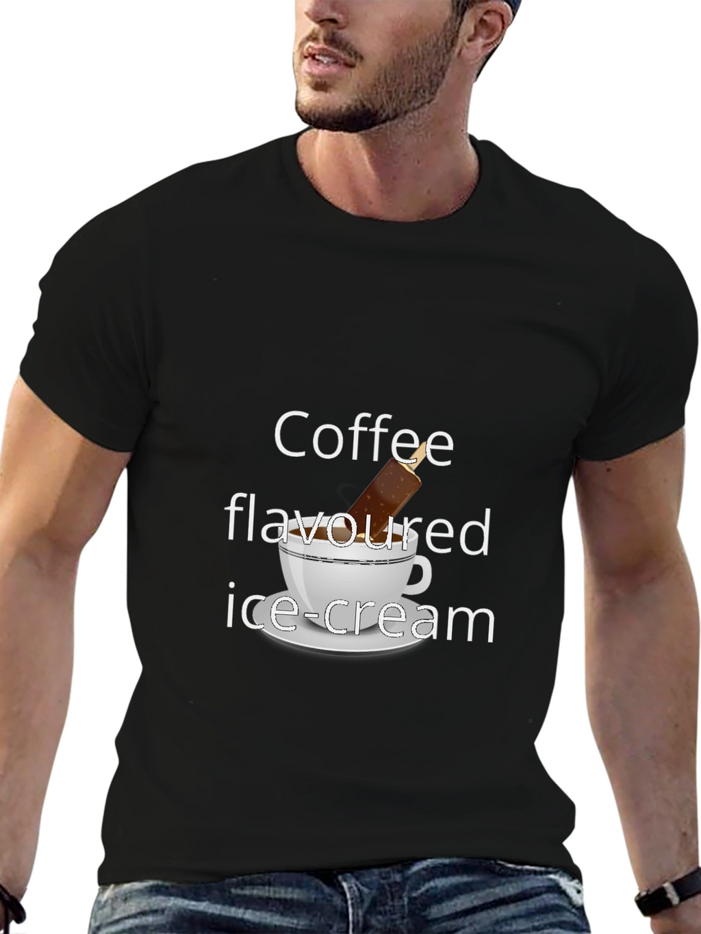 Coffee Flavored Ice-cream Graphic Tee