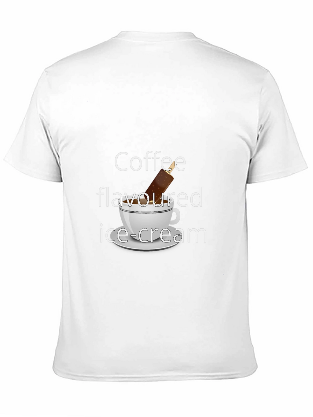 Coffee Flavored Ice-cream Graphic Tee