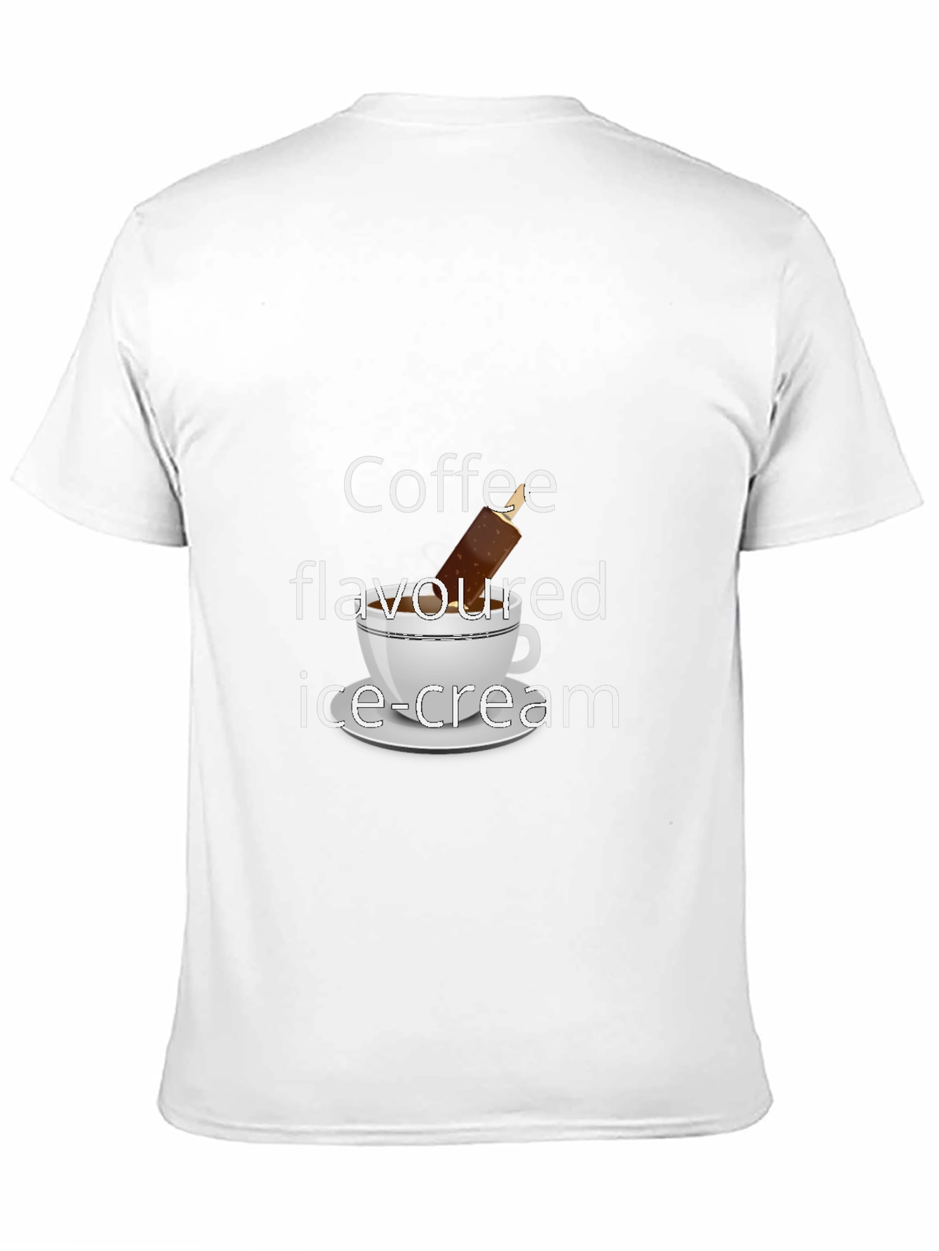 Coffee Flavored Ice-cream Graphic Tee