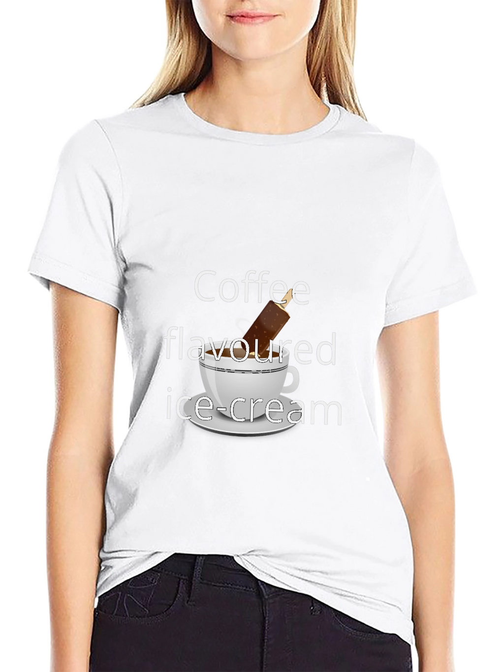 Coffee Flavored Ice-cream Graphic Tee
