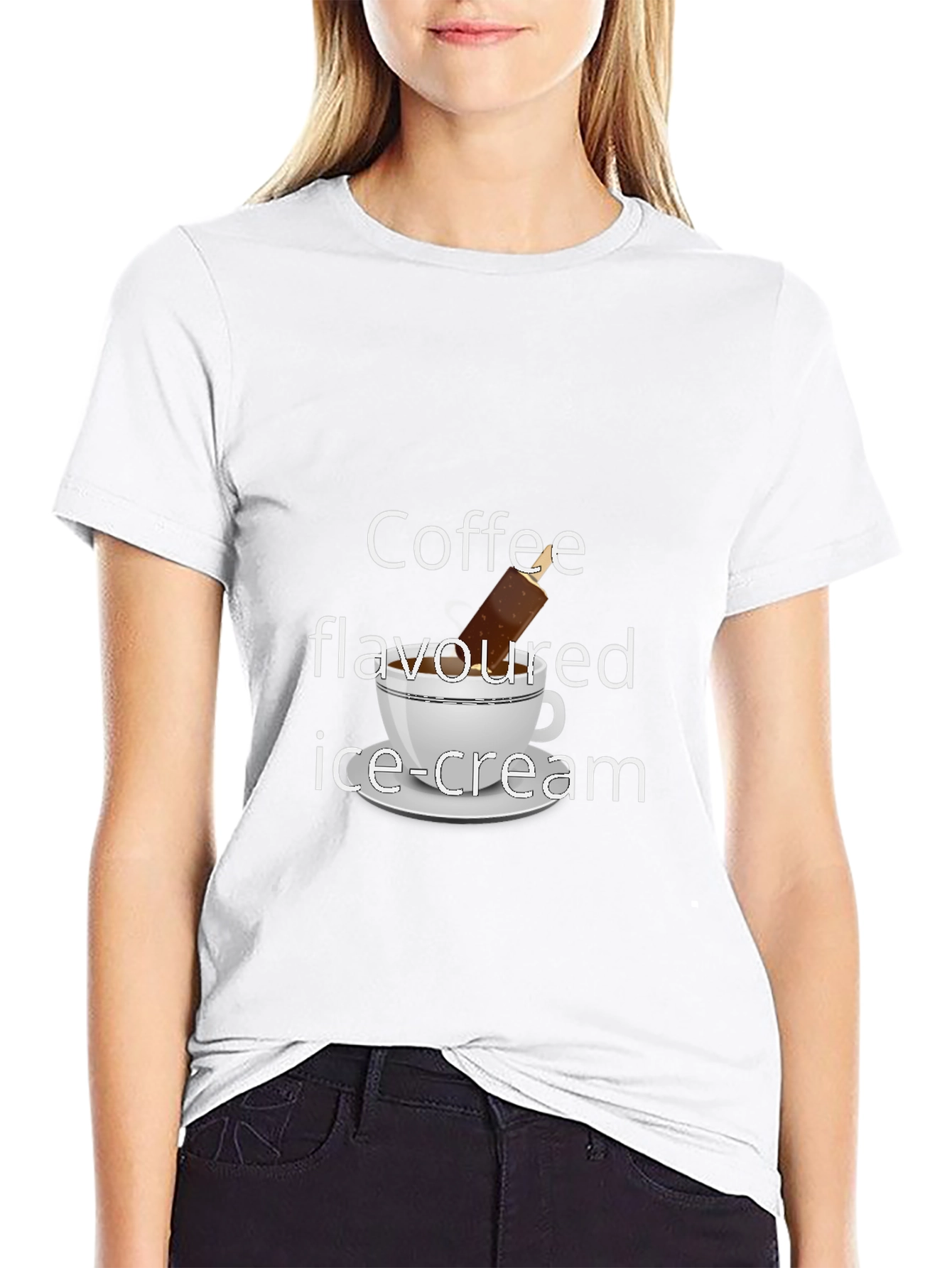Coffee Flavored Ice-cream Graphic Tee