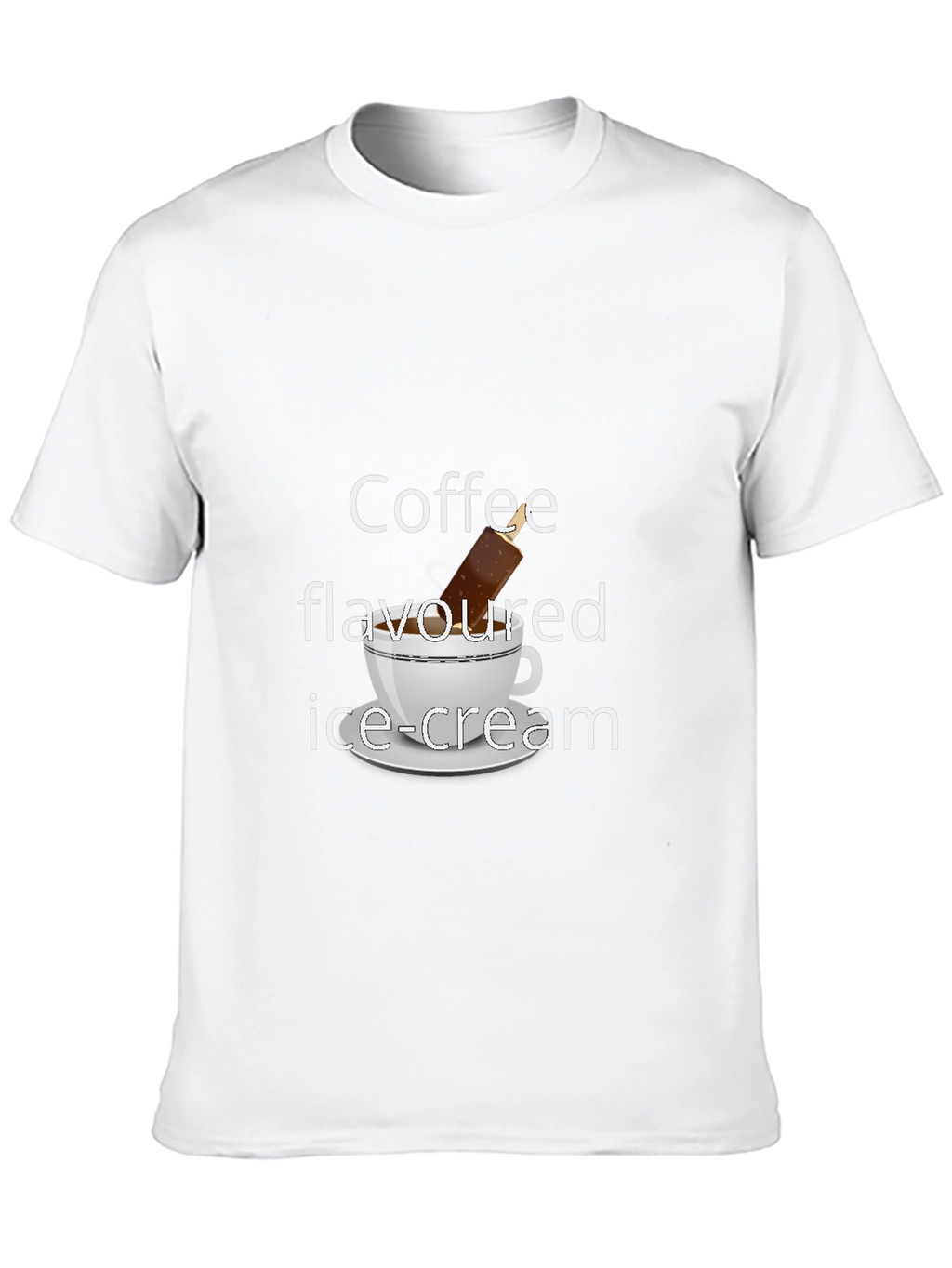 Coffee Flavored Ice-cream Graphic Tee