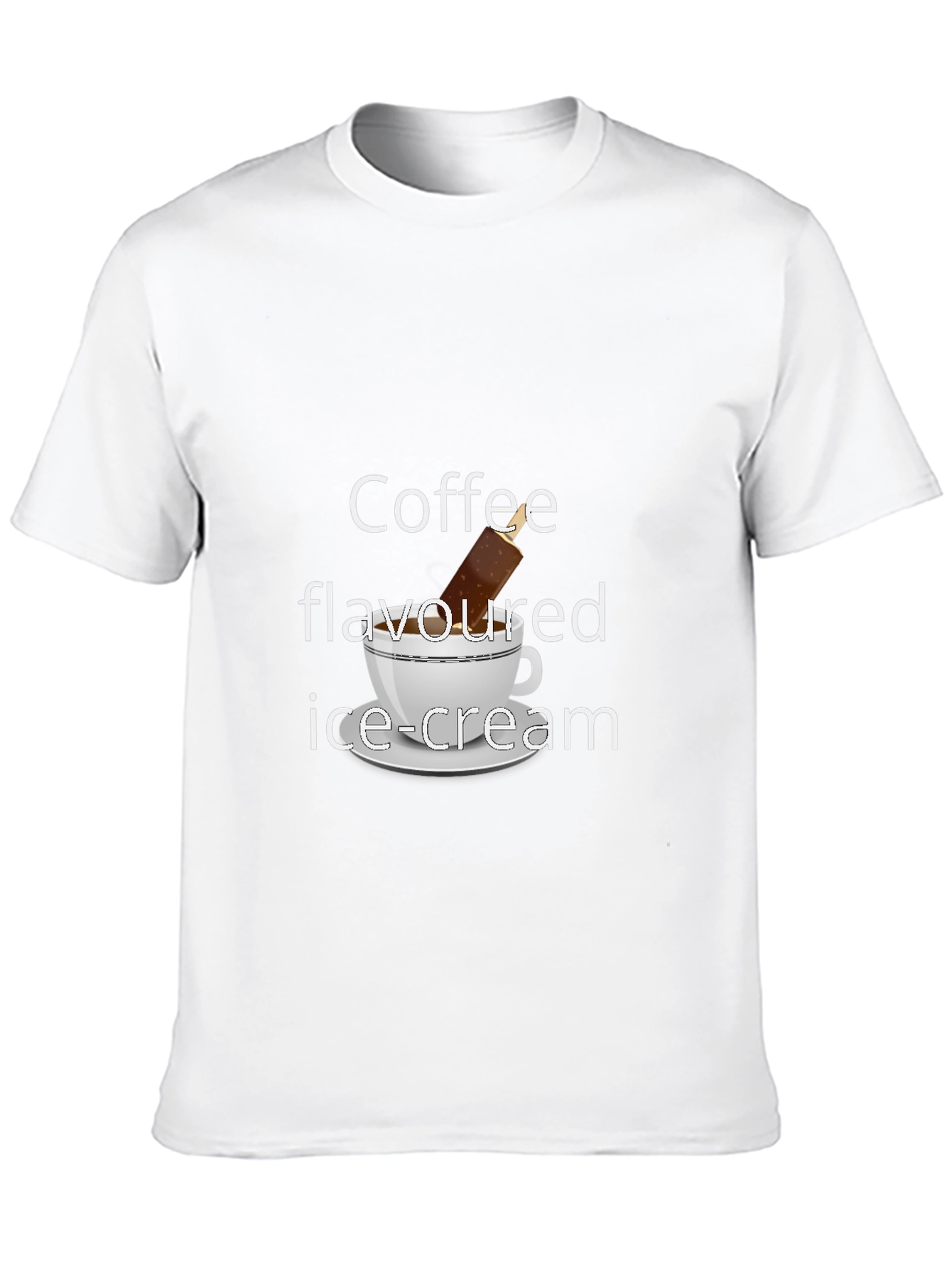 Coffee Flavored Ice-cream Graphic Tee