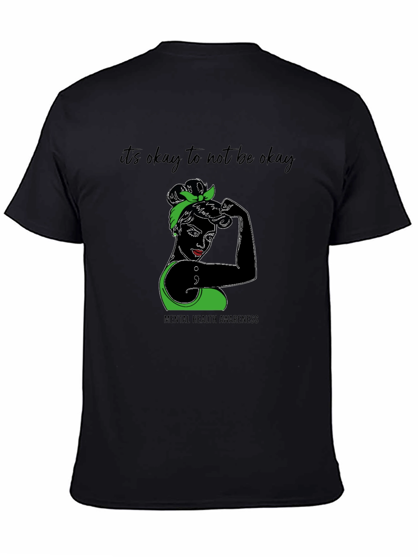 Mental Health Awareness T-Shirt Its Okay To Not Be Okay