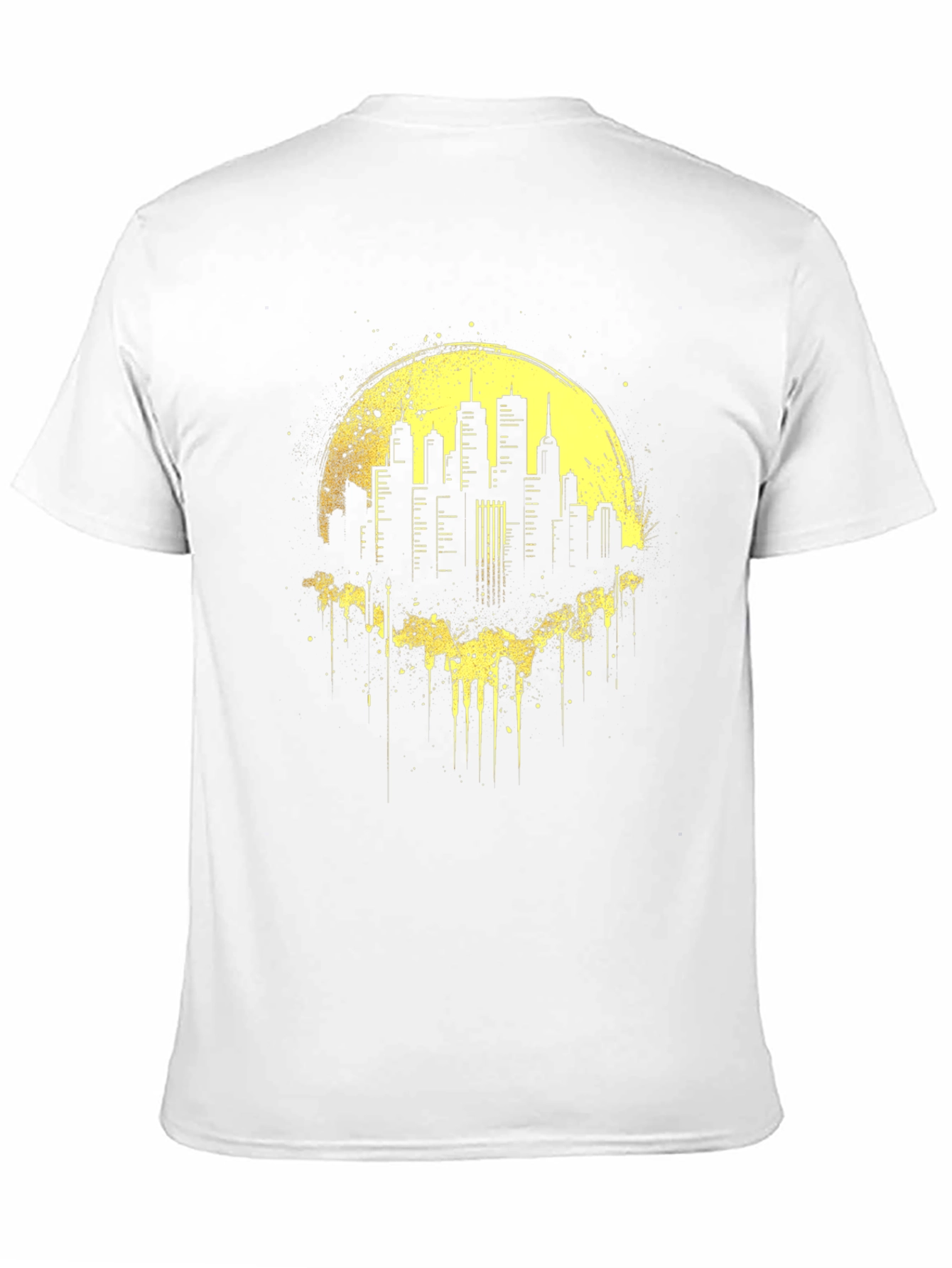 Cityscape Graphic Tee - Black