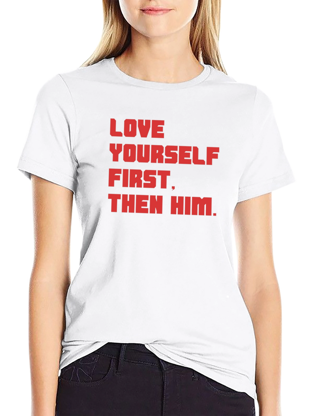 Love Yourself First Graphic T-Shirt