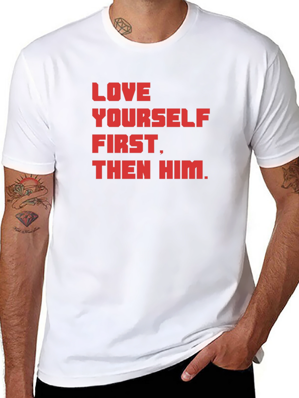 Love Yourself First Graphic T-Shirt
