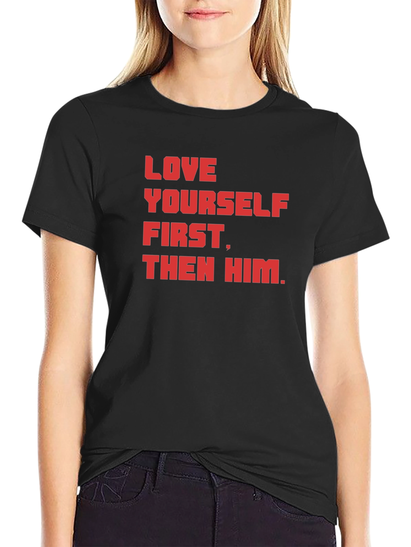 Love Yourself First Graphic T-Shirt