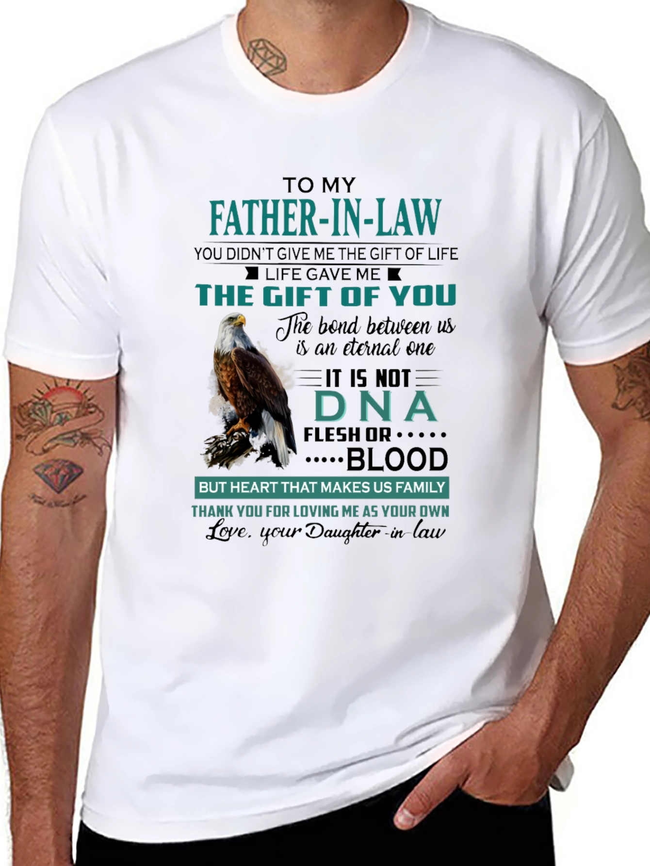 Father-In-Law Gift T-Shirt - Family Bond
