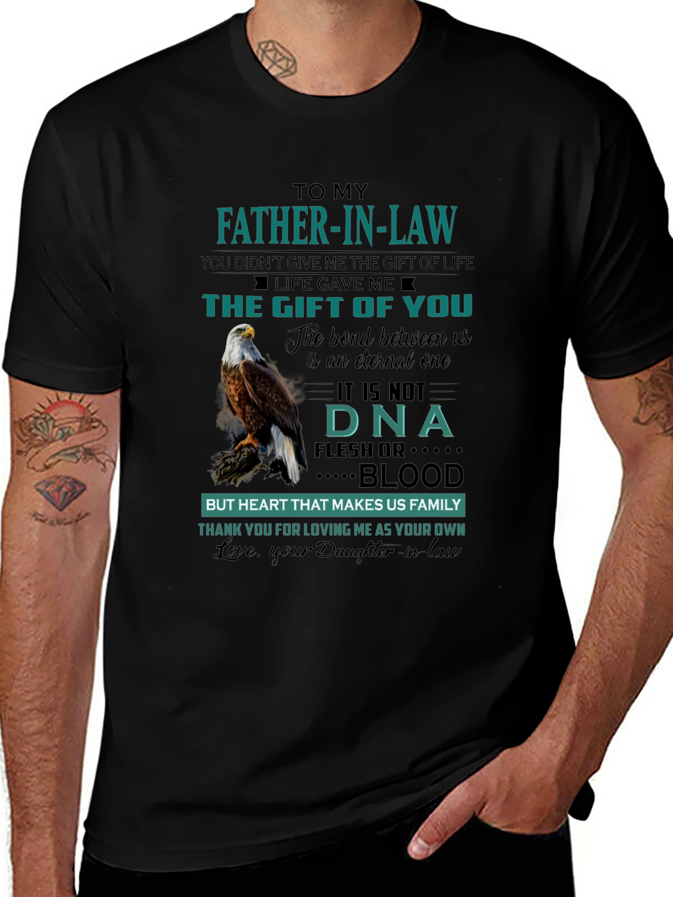 Father-In-Law Gift T-Shirt - Family Bond