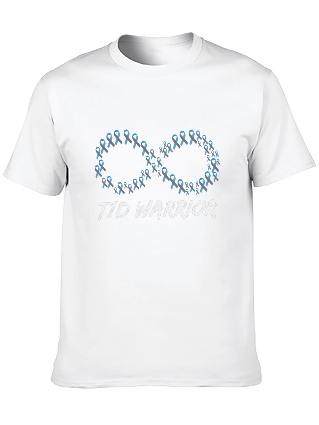 T1D Warrior Ribbon Infinity Graphic T-Shirt