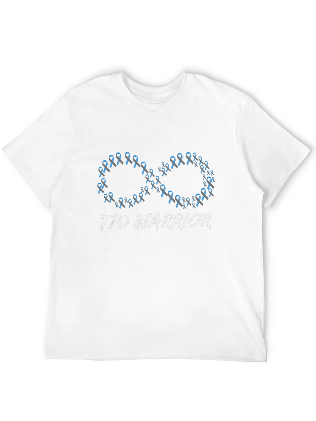 T1D Warrior Ribbon Infinity Graphic T-Shirt