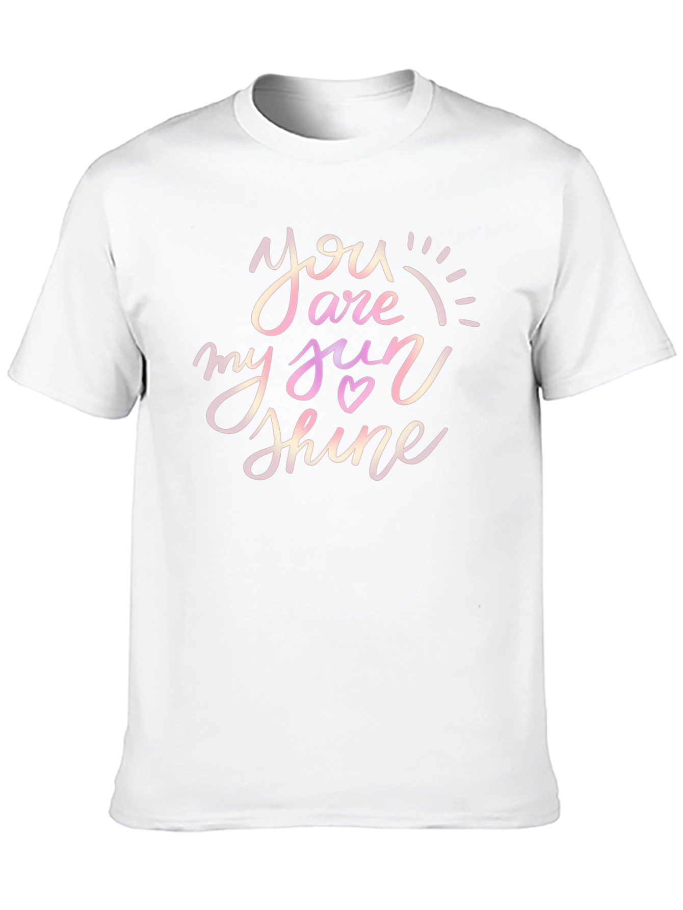 You Are My Sunshine Graphic Tee - Black