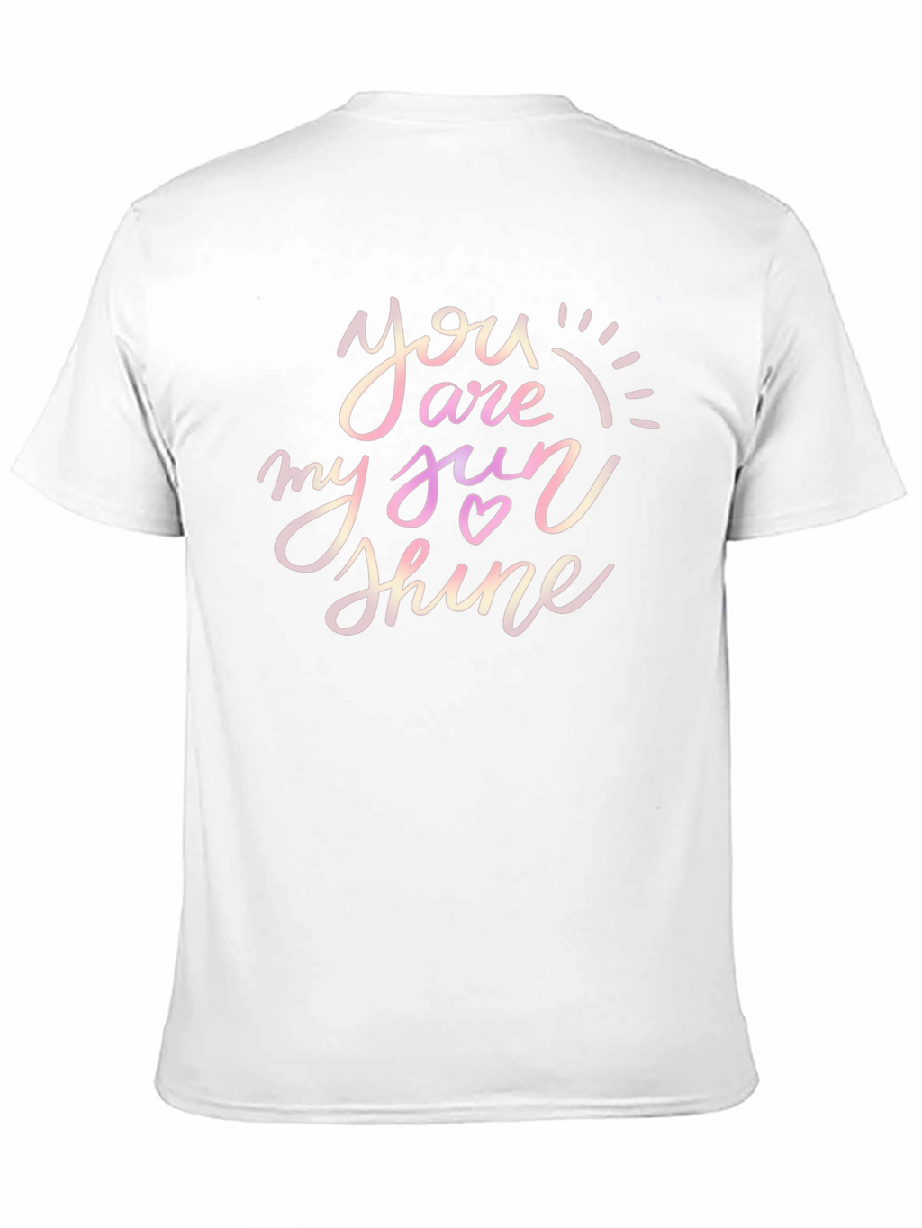 You Are My Sunshine Graphic Tee - Black