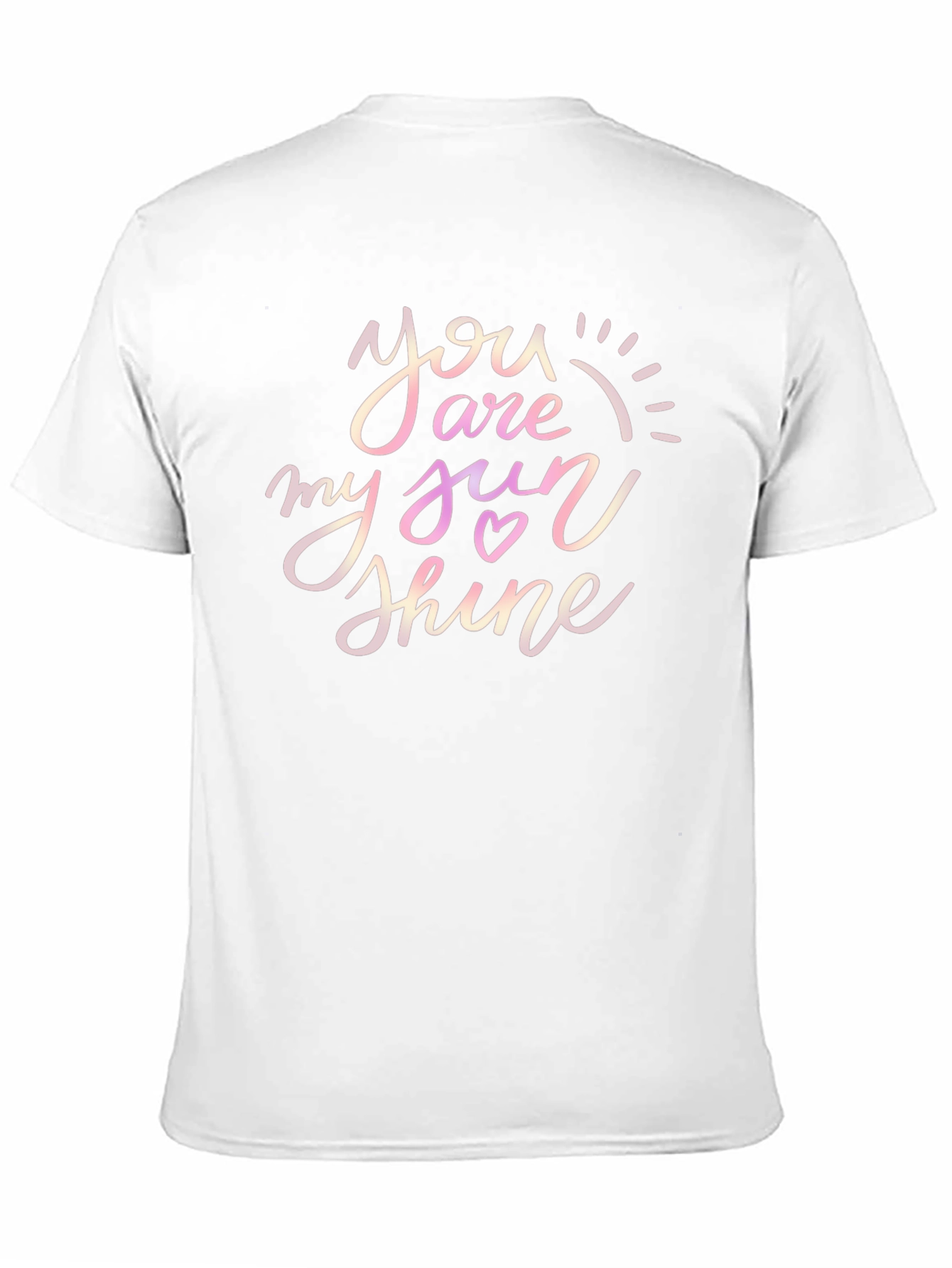 You Are My Sunshine Graphic Tee - Black