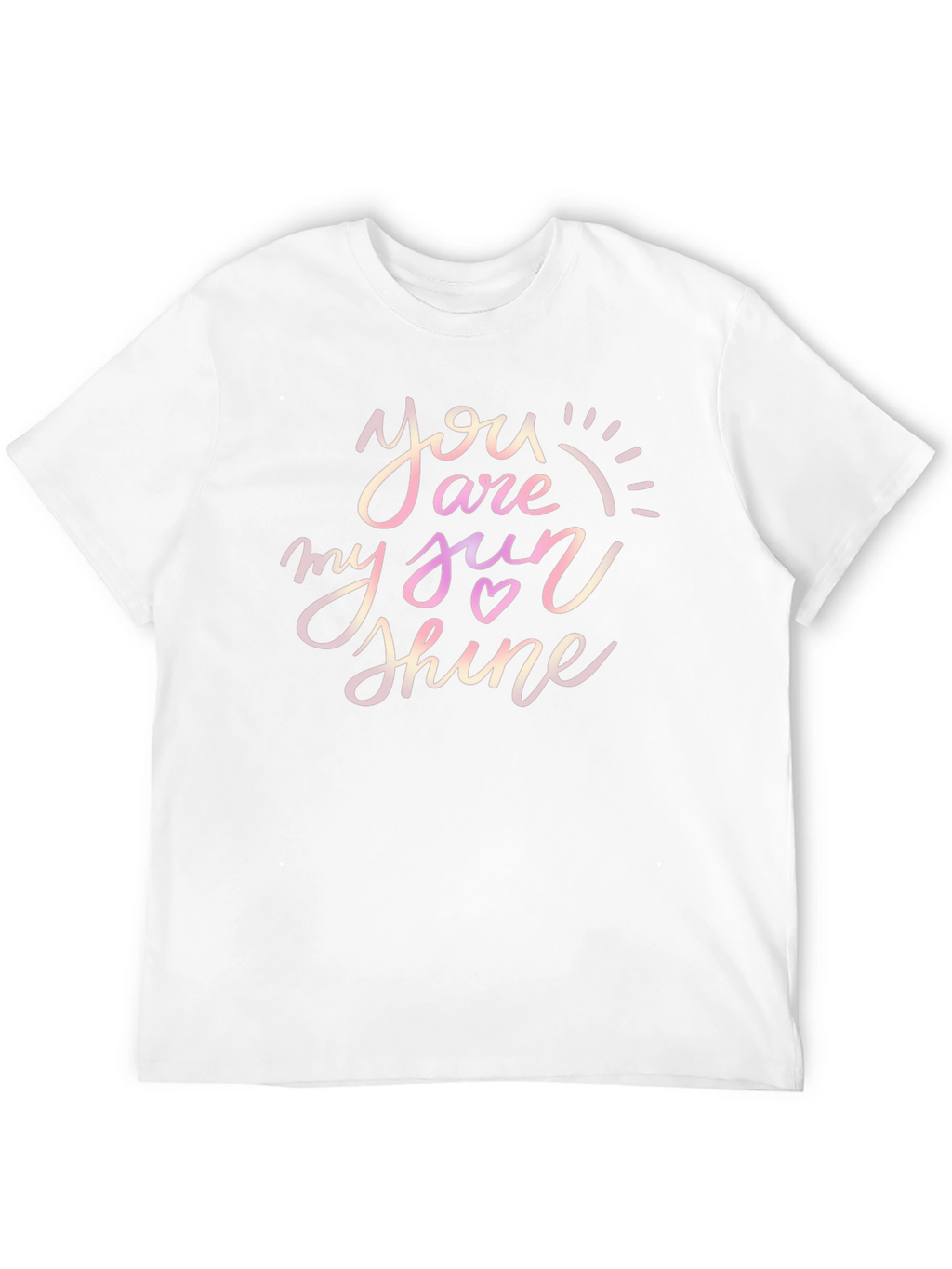 You Are My Sunshine Graphic Tee - Black