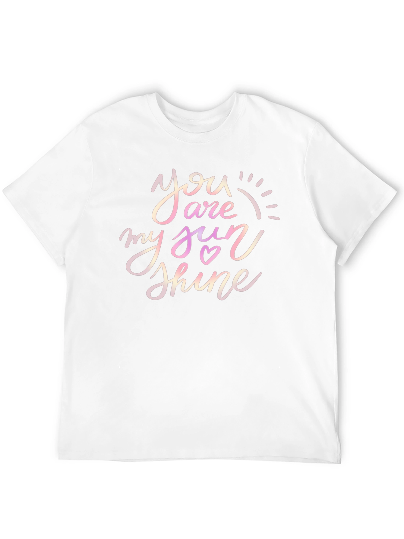 You Are My Sunshine Graphic Tee - Black