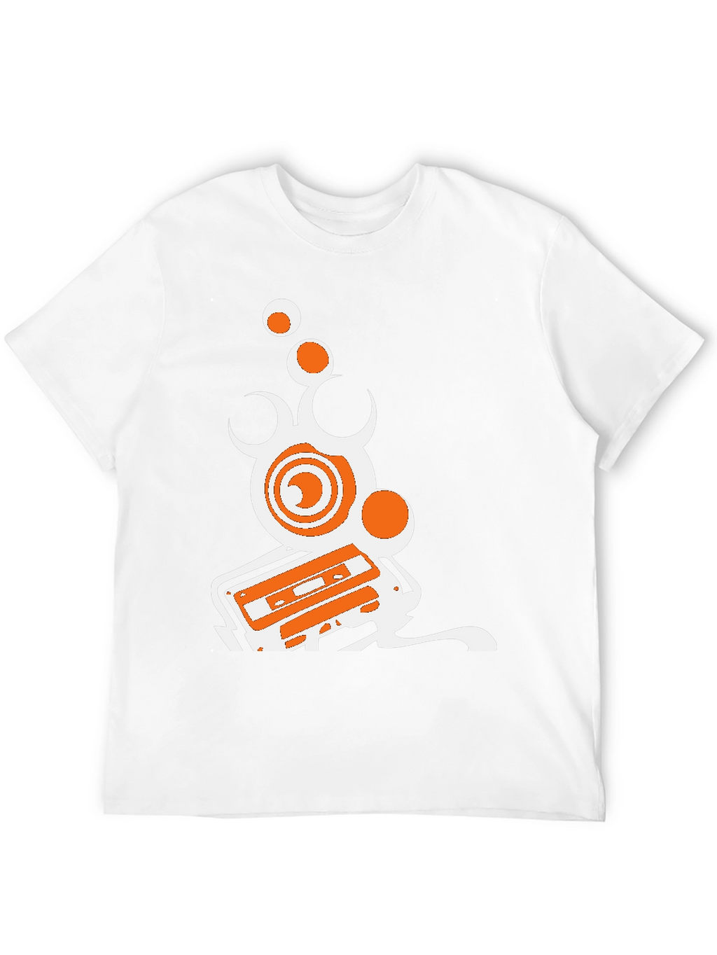 Retro Music T-Shirt - Black Graphic Tee