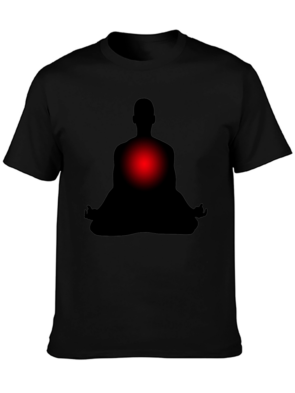 Meditative Silhouette T-Shirt - Relax & Focus