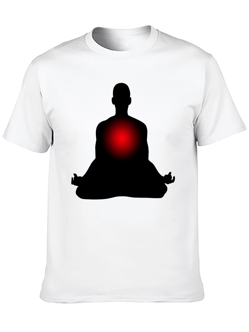 Meditative Silhouette T-Shirt - Relax & Focus