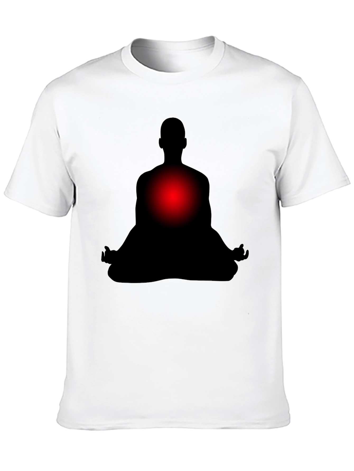 Meditative Silhouette T-Shirt - Relax & Focus