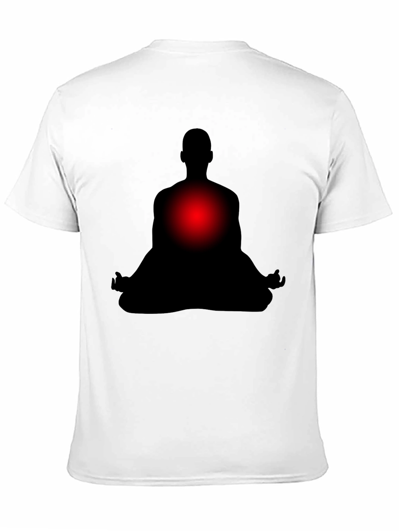 Meditative Silhouette T-Shirt - Relax & Focus