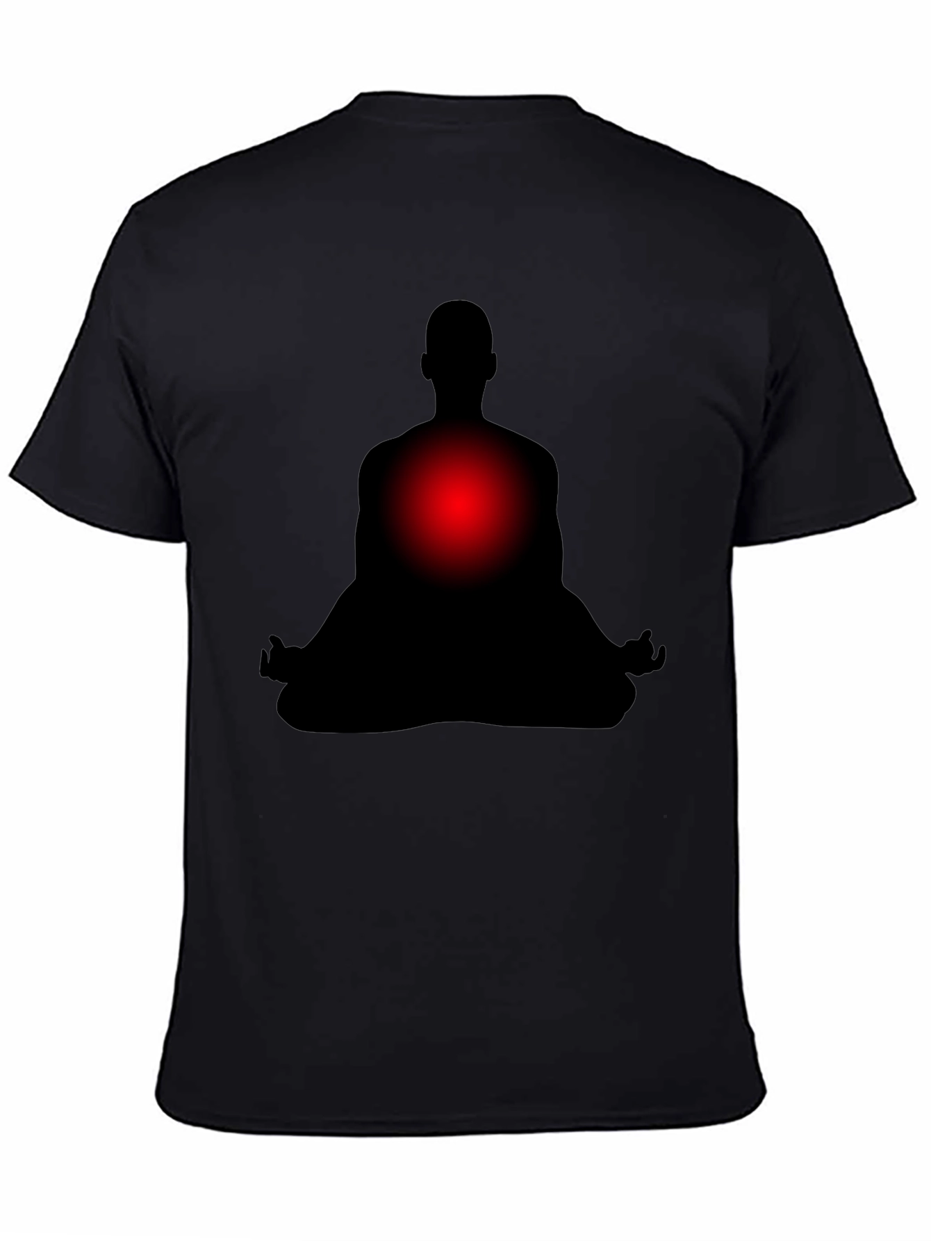 Meditative Silhouette T-Shirt - Relax & Focus