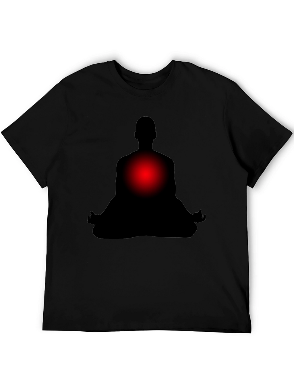 Meditative Silhouette T-Shirt - Relax & Focus