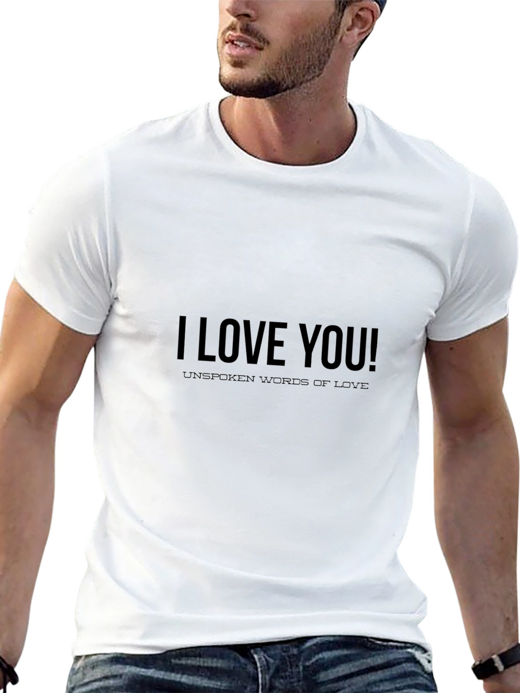 I Love You Graphic Tee - Unspoken Words
