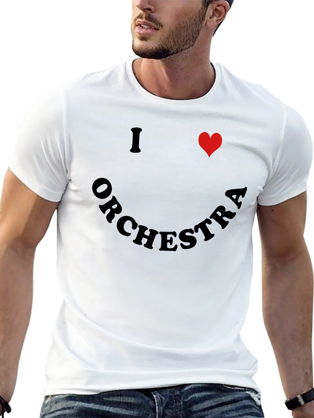 I Heart Orchestra T-Shirt - Black
