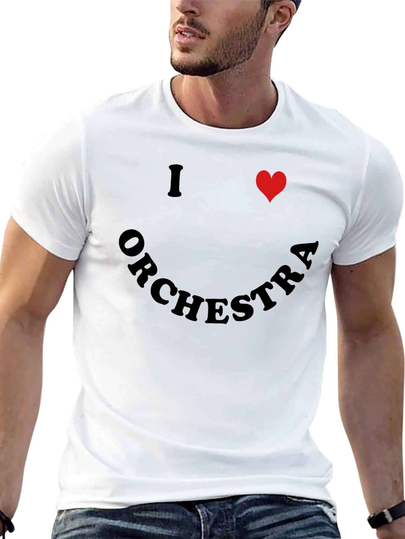 I Heart Orchestra T-Shirt - Black