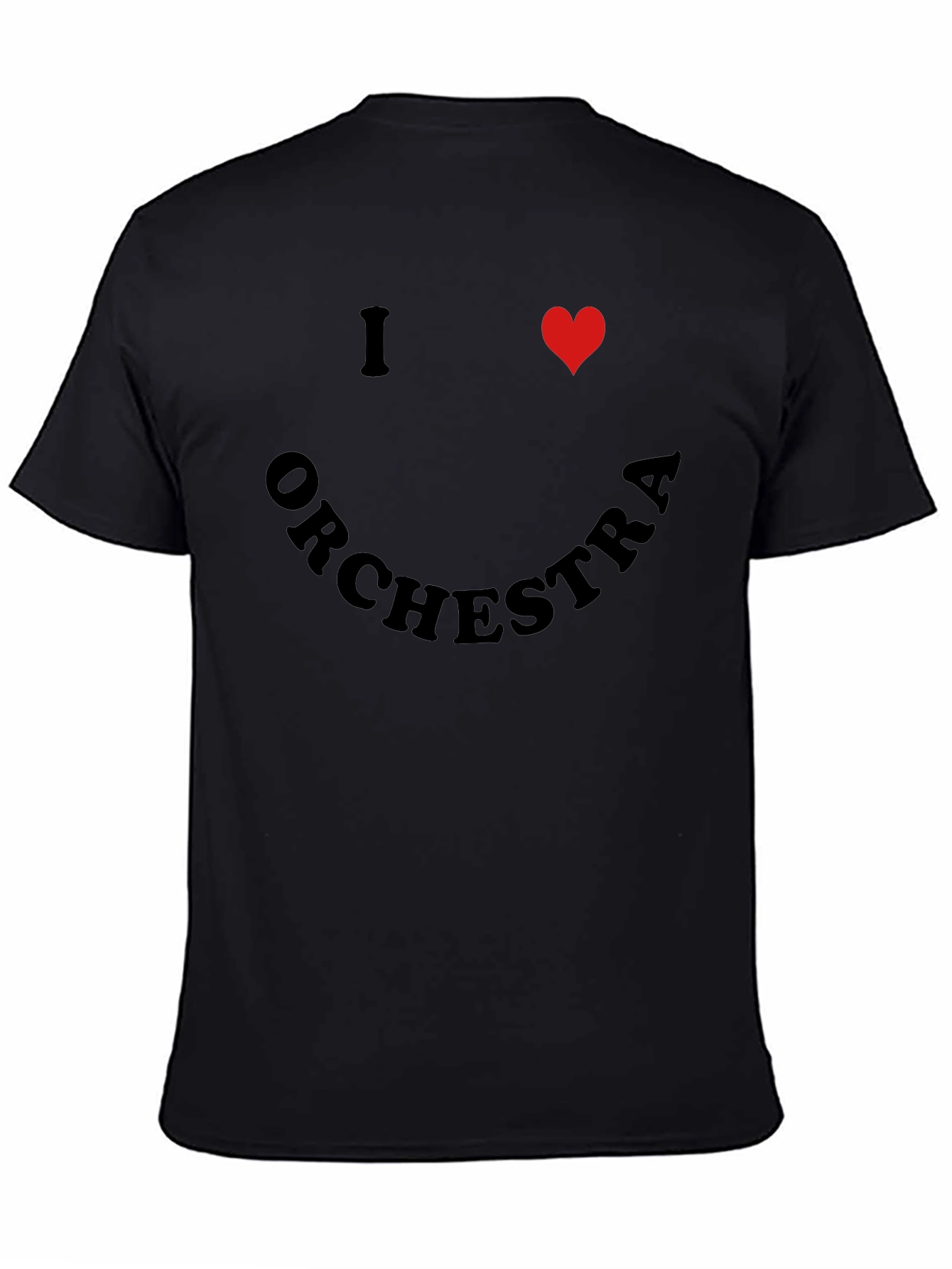 I Heart Orchestra T-Shirt - Black