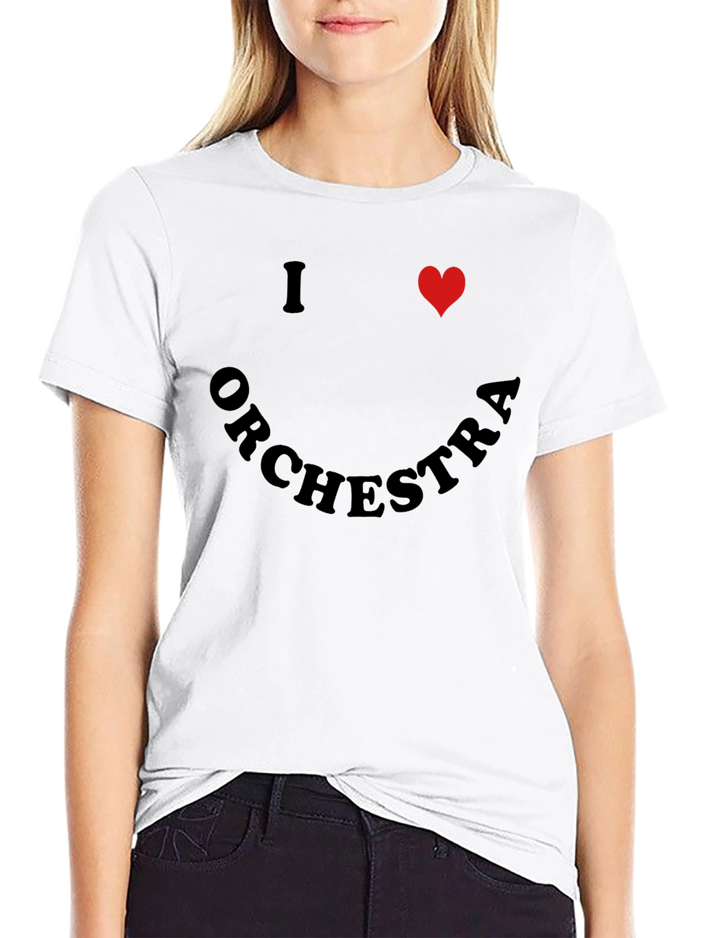 I Heart Orchestra T-Shirt - Black