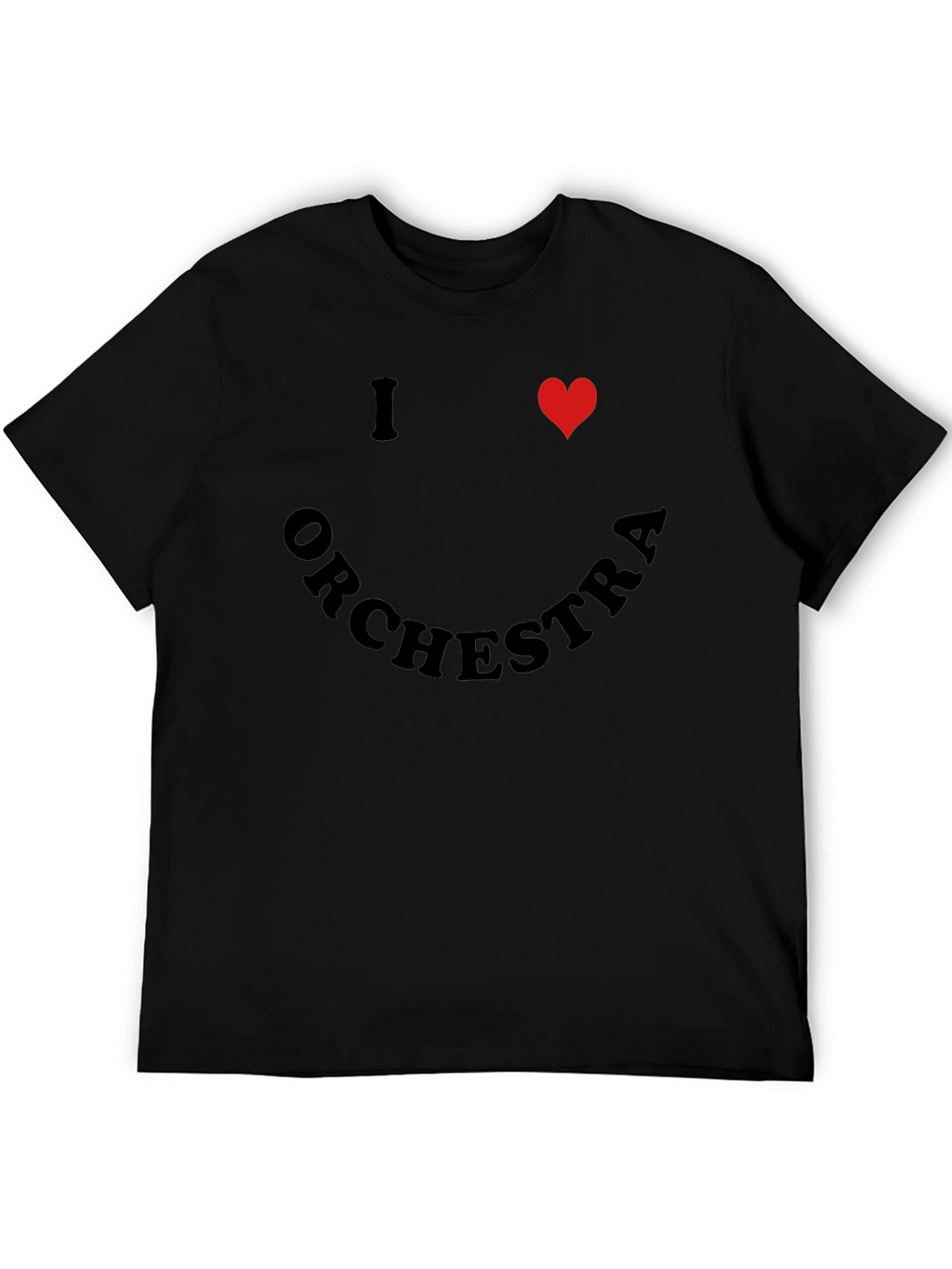 I Heart Orchestra T-Shirt - Black