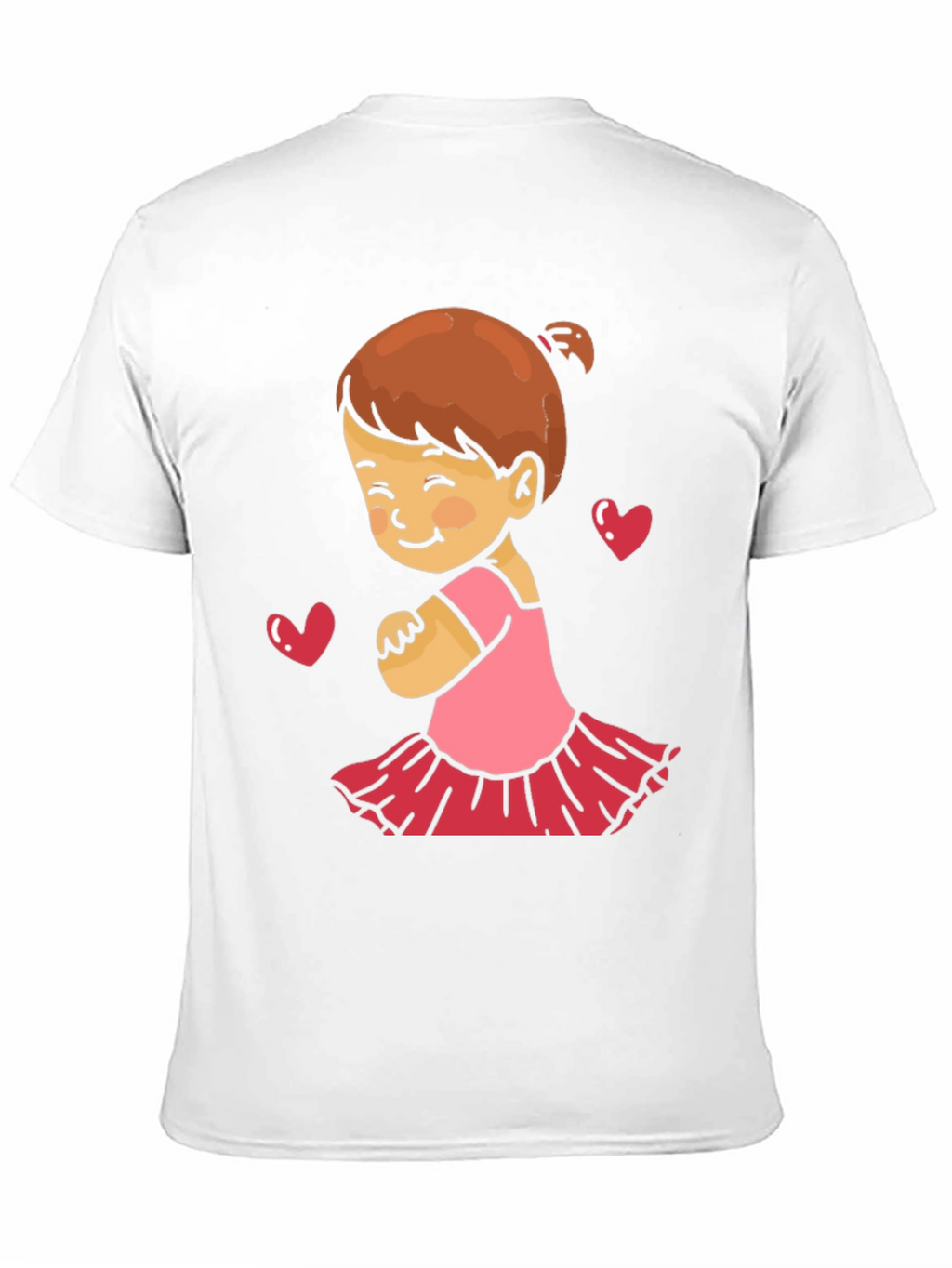 Cute Girls Love Black T-Shirt