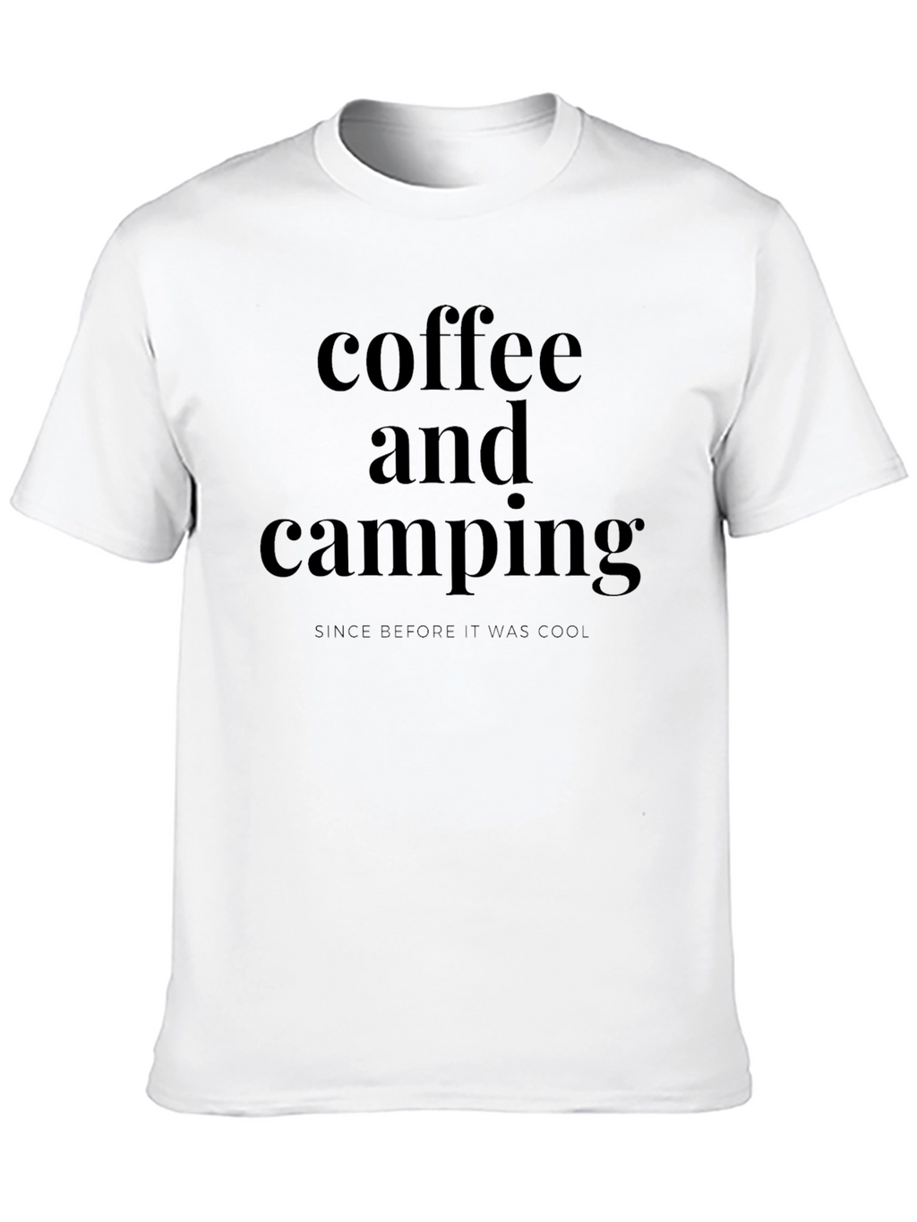 Coffee and Camping Graphic Tee