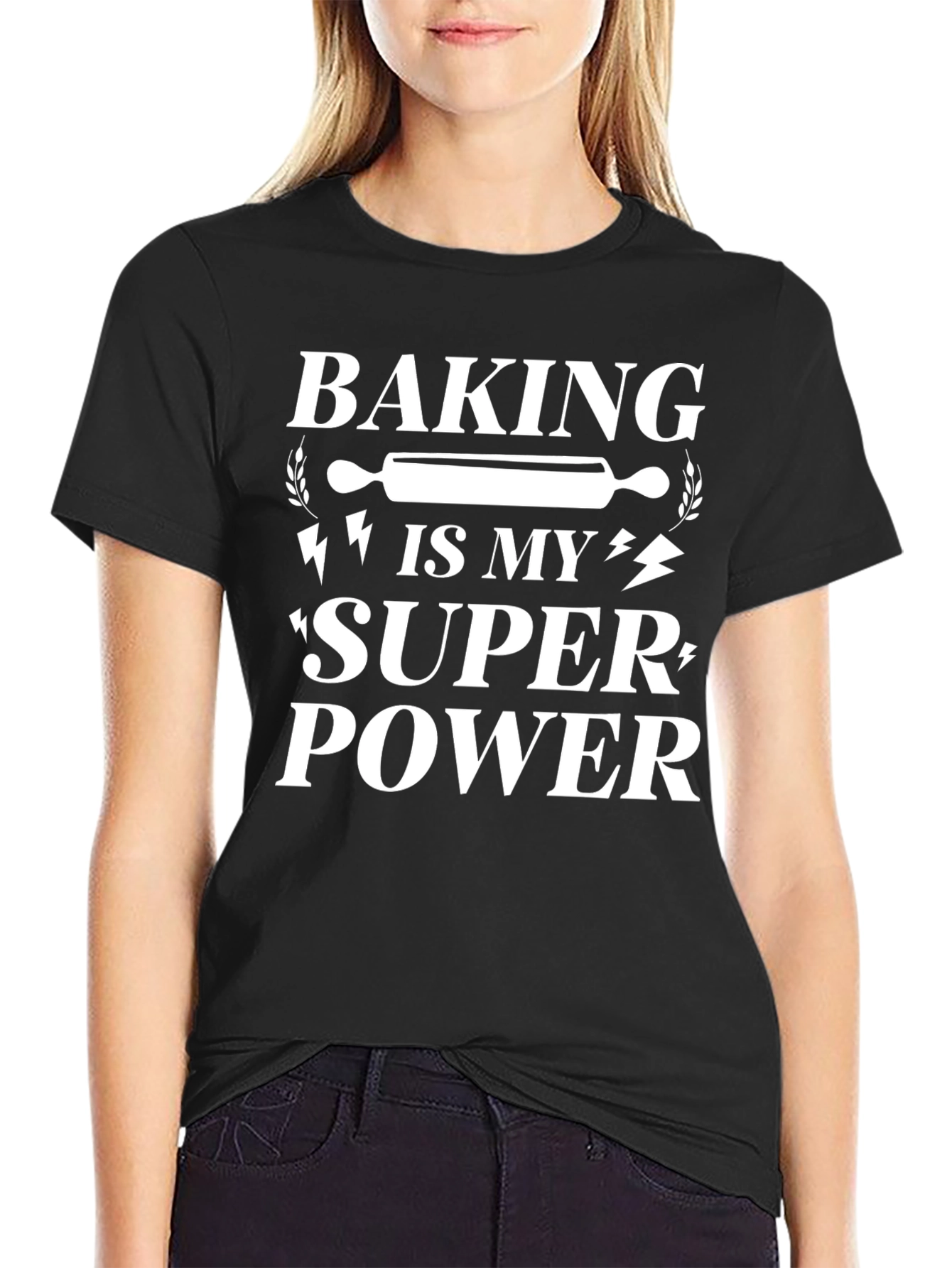 Baking Is My Superpower T-Shirt - Funny Baker Tee