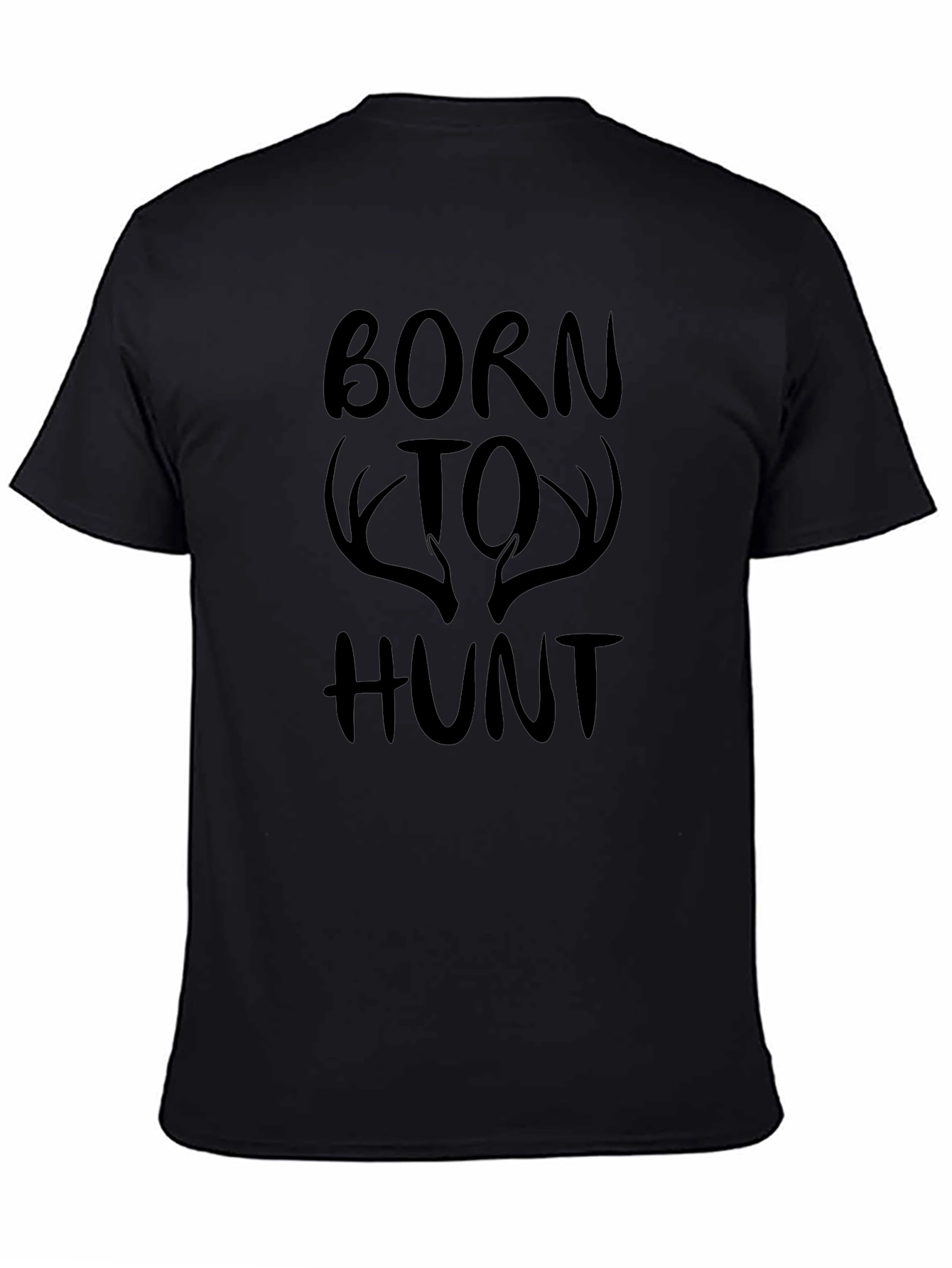 Born to Hunt Graphic Tee - Black Mens T-Shirt
