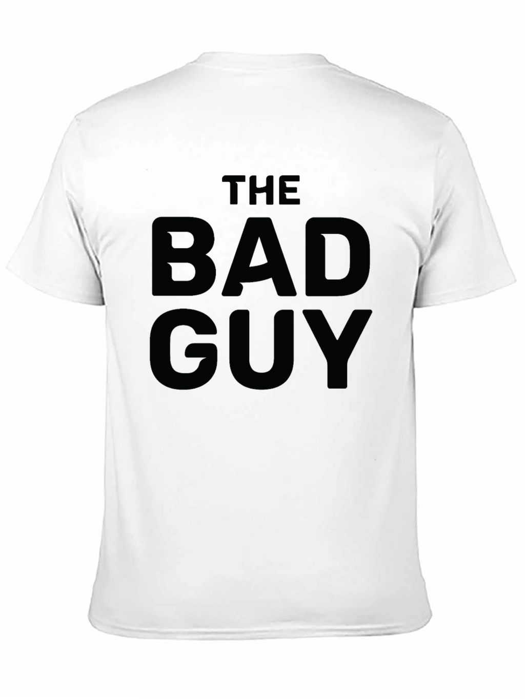 The Bad Guy Mens Black Graphic Tee