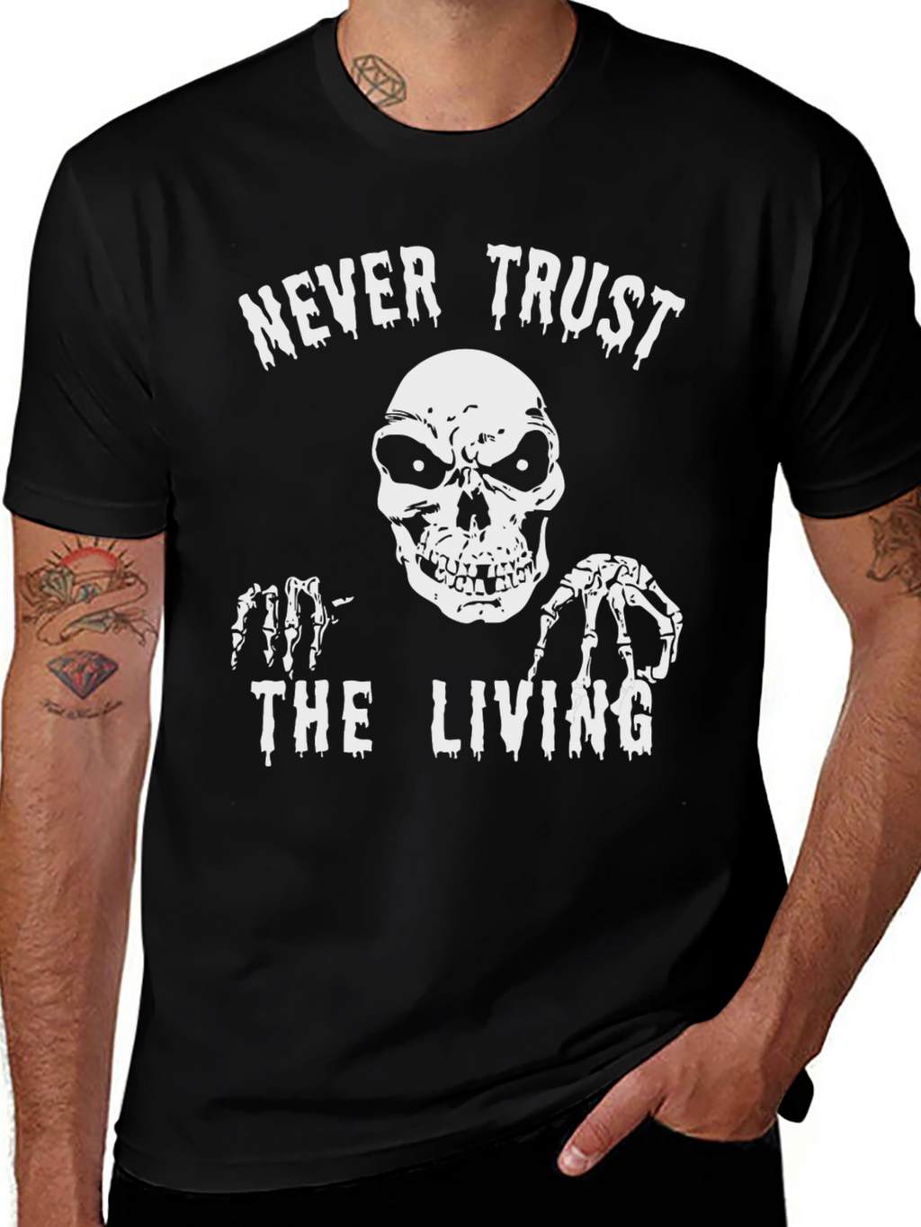 Never Trust the Living Graphic T-Shirt