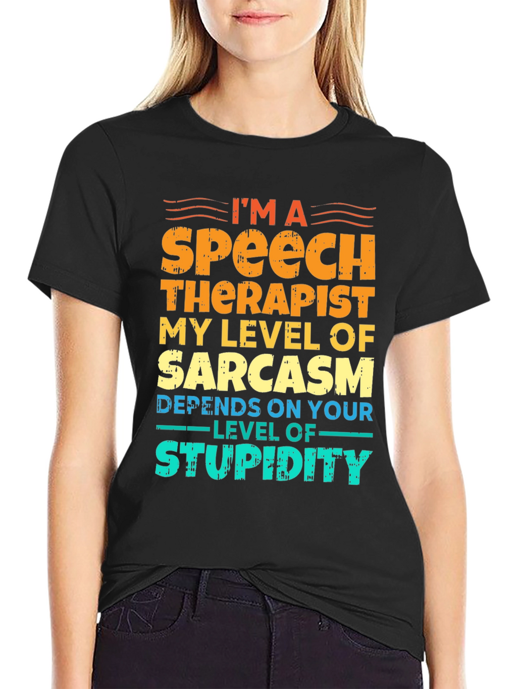 Speech Therapist Sarcasm T-Shirt