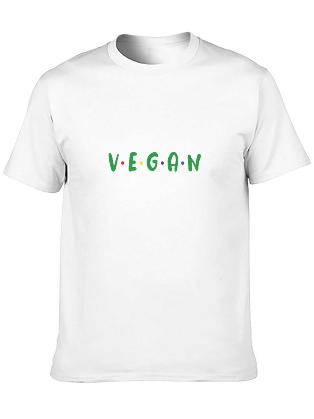 Vegan Friends T-Shirt - Black